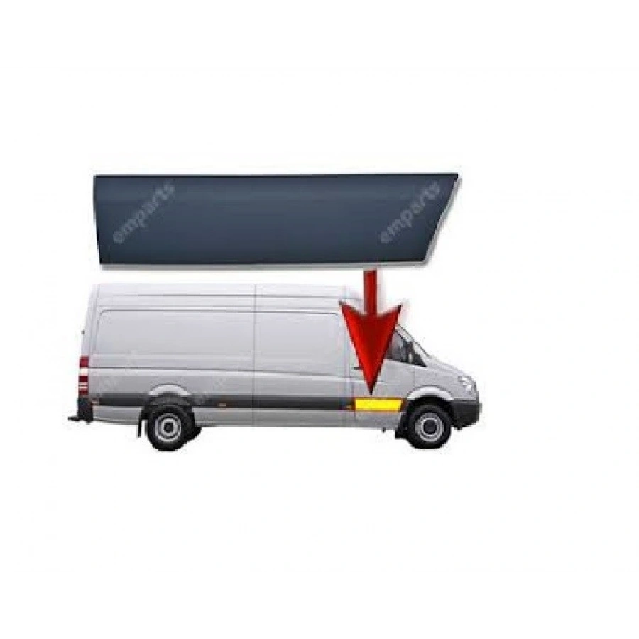 SAĞ ÖN KAPI KAPLAMA CRAFTER / SPRİNTER 2006-