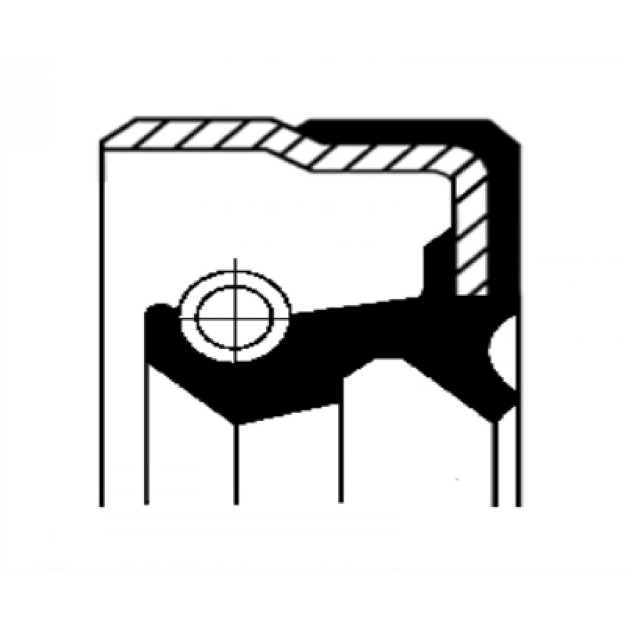 SANZUMAN KEÇESI 75x95x10 LT-SPRINTER BM 96-06