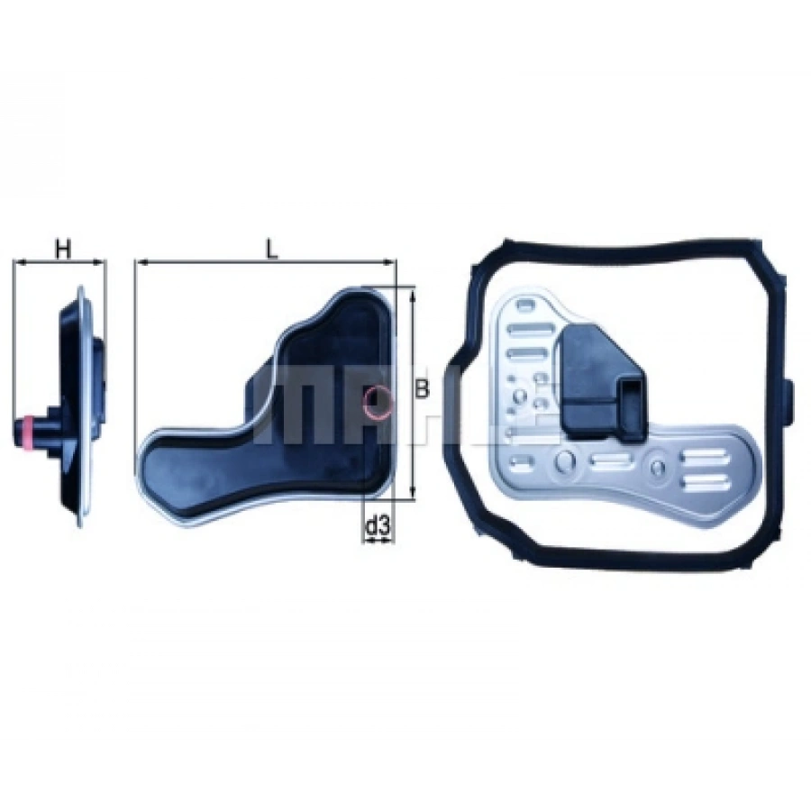 SANZUMAN YAG FILTRESI 206/207/307 B.M 00-