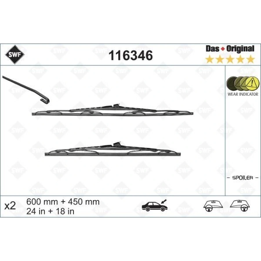 SİLECEK 70 60CM FLATBLADE MUZ TİPİ C4 04 574322