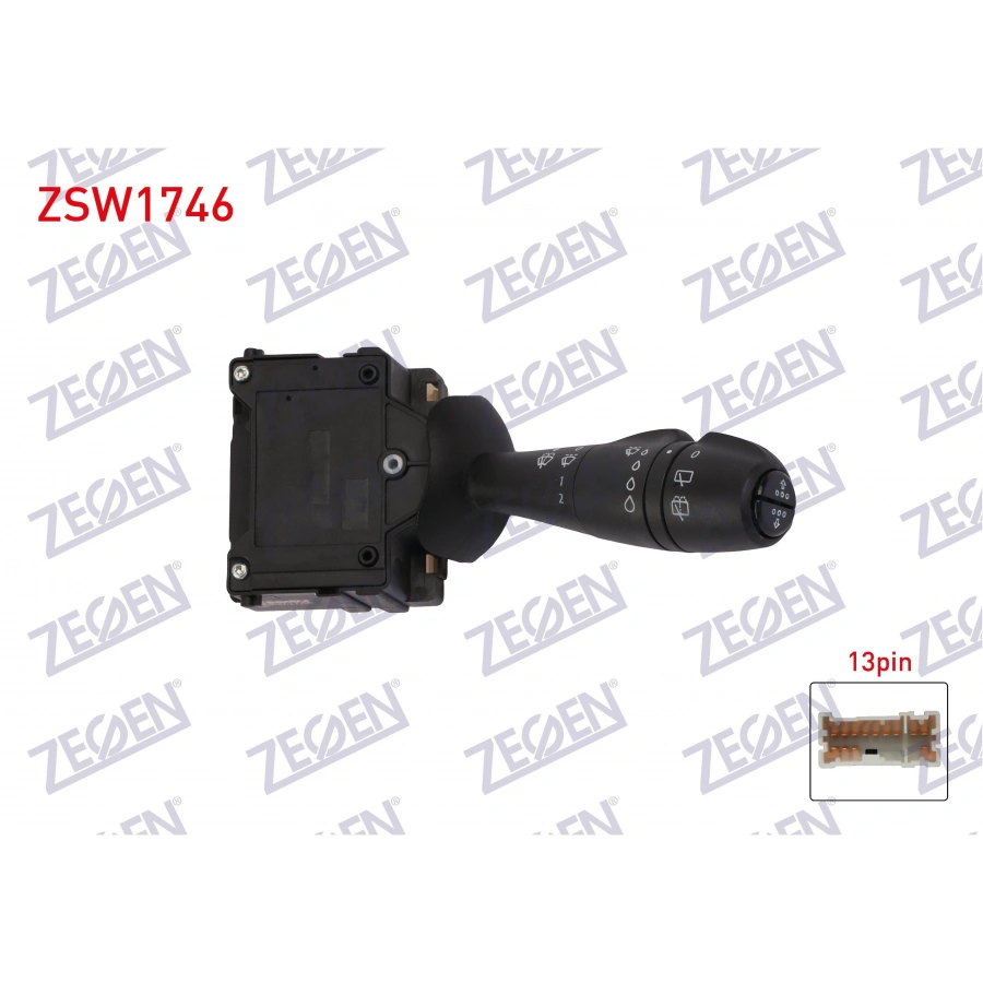 SILECEK KUMANDA KOLU 13 PIN RENAULT CAPTUR 2013- / CLIO IV 2012- / TWINGO V 2014-