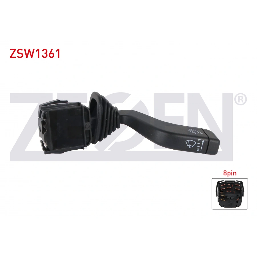 SILECEK KUMANDA KOLU 8 PIN OPEL ASTRA F / G - CORSA B - VECTRA A / B - OMEGA B 1991-2005