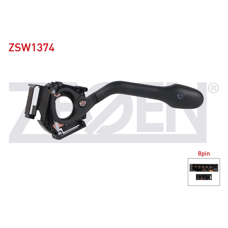 SILECEK KUMANDA KOLU 8 PIN VOLKSWAGEN GOLF III - PASSAT 1988-1999