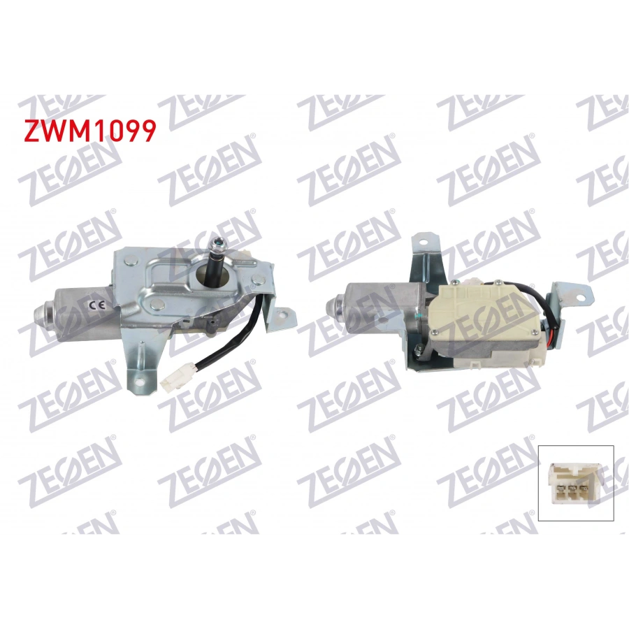 SILECEK MOTORU ARKA 12V CIFT KAPI FIAT DOBLO 2001-2010