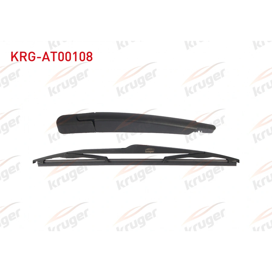 SILECEK SETI ARKA (KOL+SUPURGE) 350mm MAZDA 2 2008-