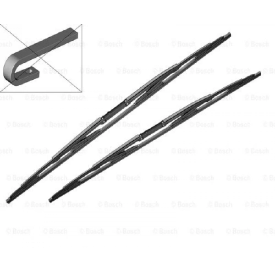 SILECEK SÜPÜRGESI ÖN TAKIM 650/550 MM E39 96-03
