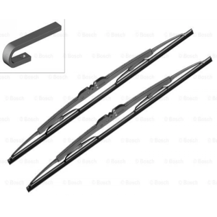 SILECEK SÜPÜRGESI ÖN TAKIM TK ( 575 / 400 MM ) IDEA/PANDA BM 04-