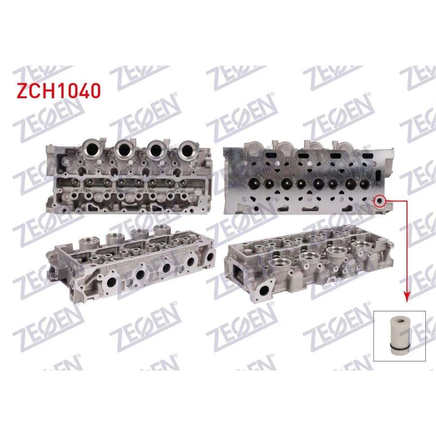 SILINDIR KAPAGI (ORJINAL TAZYIK VALFLI) EURO 4 CITROEN C2 2003-2009 / C3 2002-2009 / XSARA 1997-2005 / PEUGEOT 206 1998-2006 / 207 2006-2012 / FORD FIESTA V 2001-2008 / 1.4 D (F6JB-DV4)