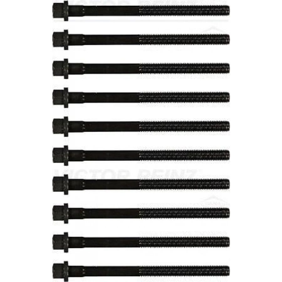 SİLİNDİR KAPAK SAPLAMASI TAKIM 10 ADET BENZİNLİ FOCUS FIE MODEO CMAX1.25 1.4 1.6 98 S40 1.6