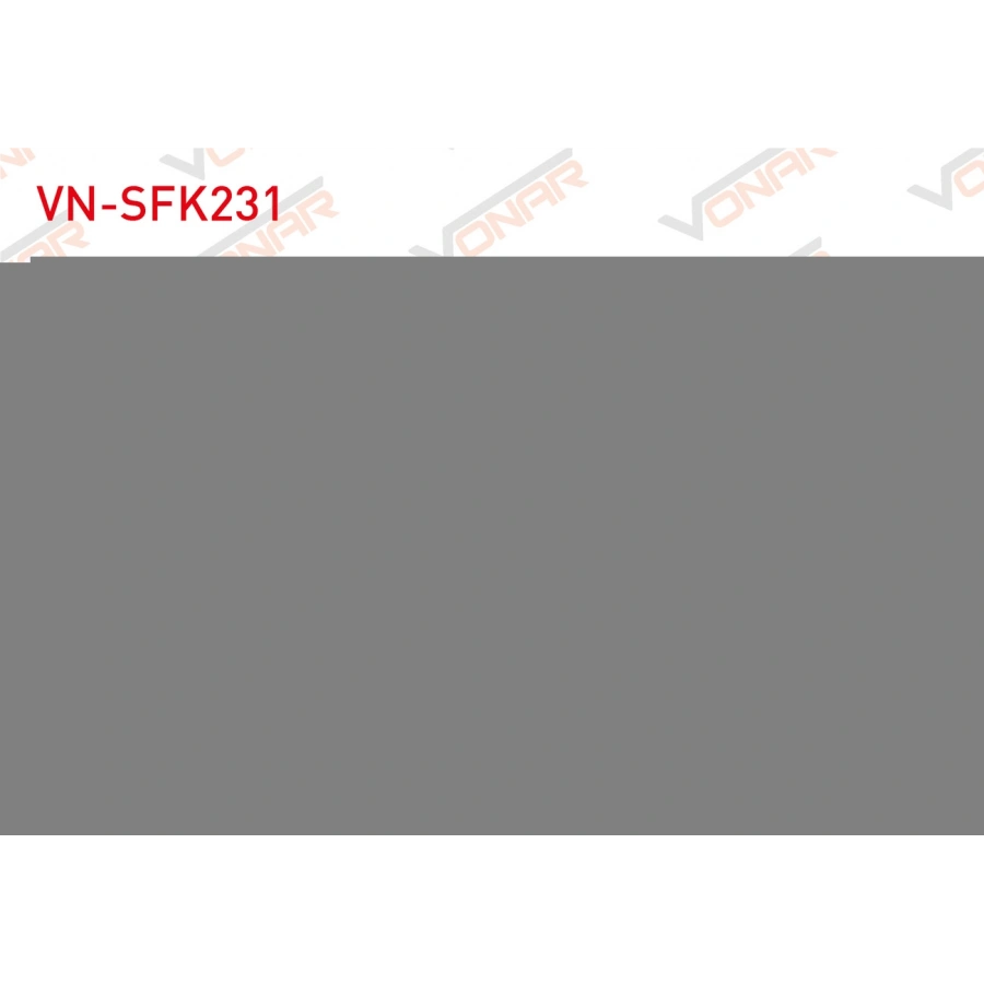 SIS FAR CERCEVESI SAG SIYAH PIANO EGEA 2020-