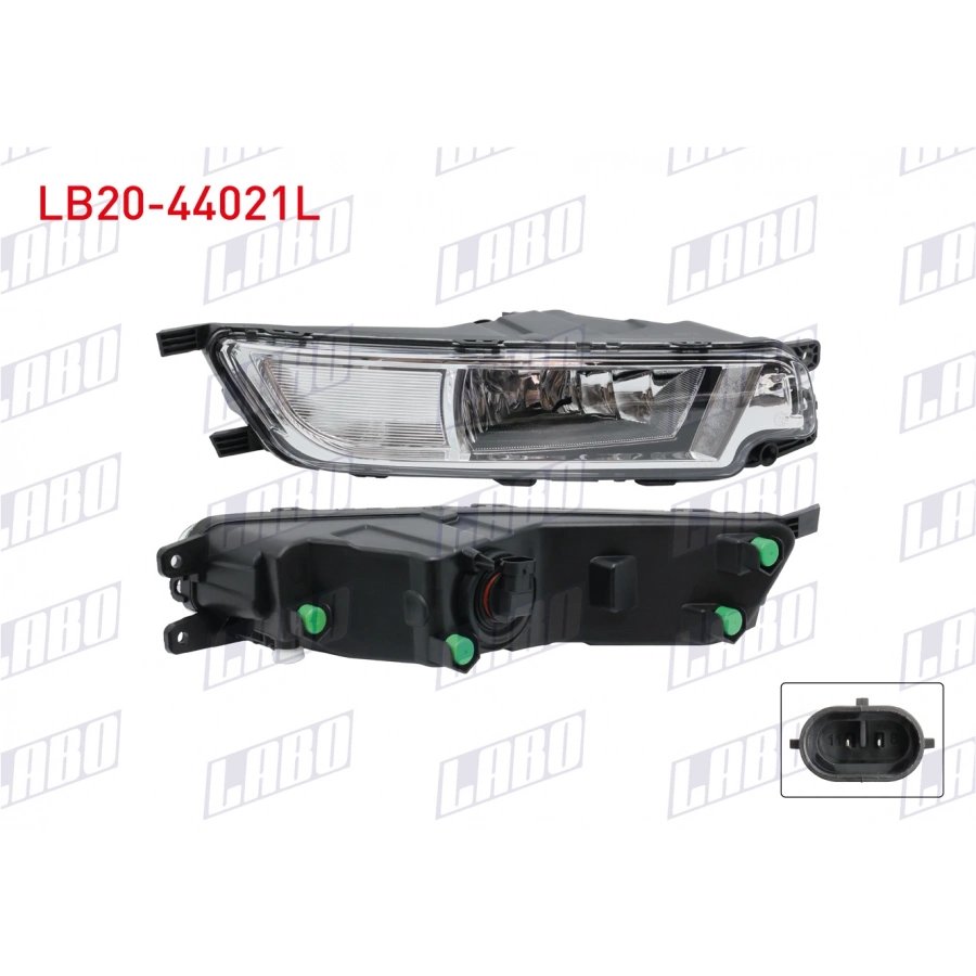 SIS FARI SOL AMPULLU TEK HUZMELI VOLKSWAGEN PASSAT B8 2015- (A1)