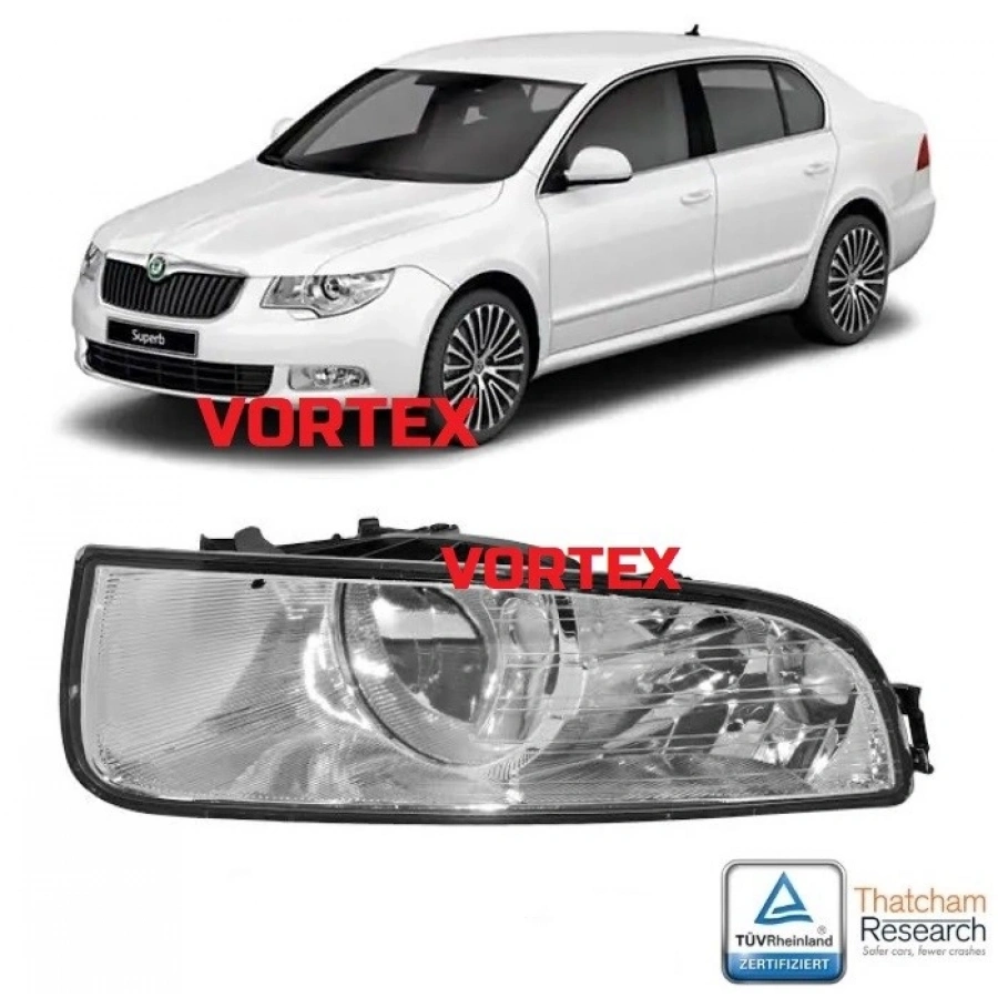 SİS FARI SOL SUPERB 2008-