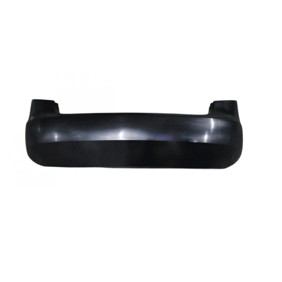 SKODA FABIA- 07/15; ARKA TAMPON SİYAH (SENSÖR DELİKSİZ) (TW)