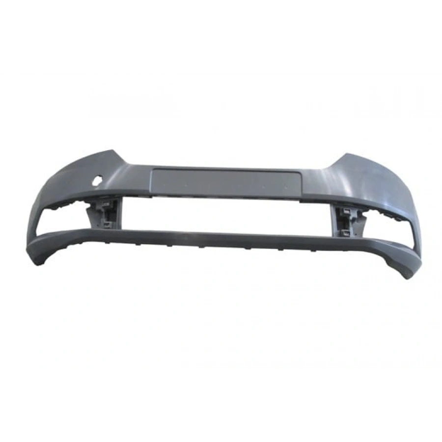 SKODA FABIA- 19/21; ÖN TAMPON SİYAH SİS/PANJUR DELİKLİ (FAR YIKAMA DELİKSİZ)(TYG)