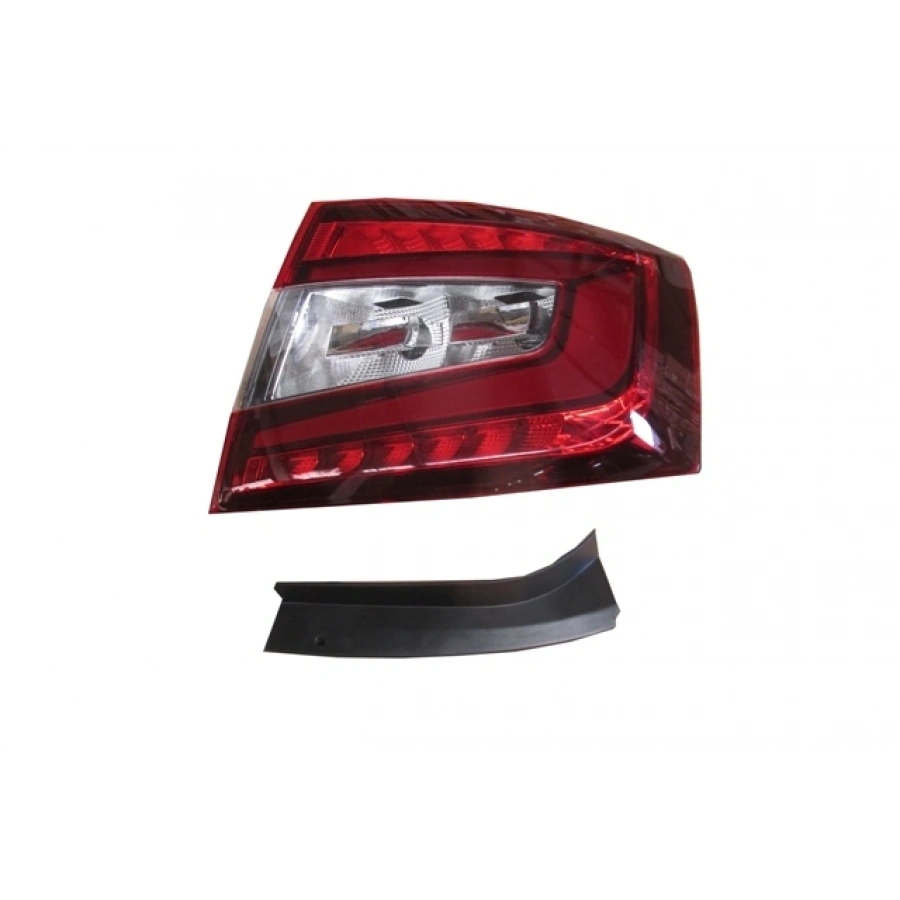 SKODA OCTAVIA- 17/19; STOP LAMBASI SAĞ LEDLİ (MAKYAJLI)