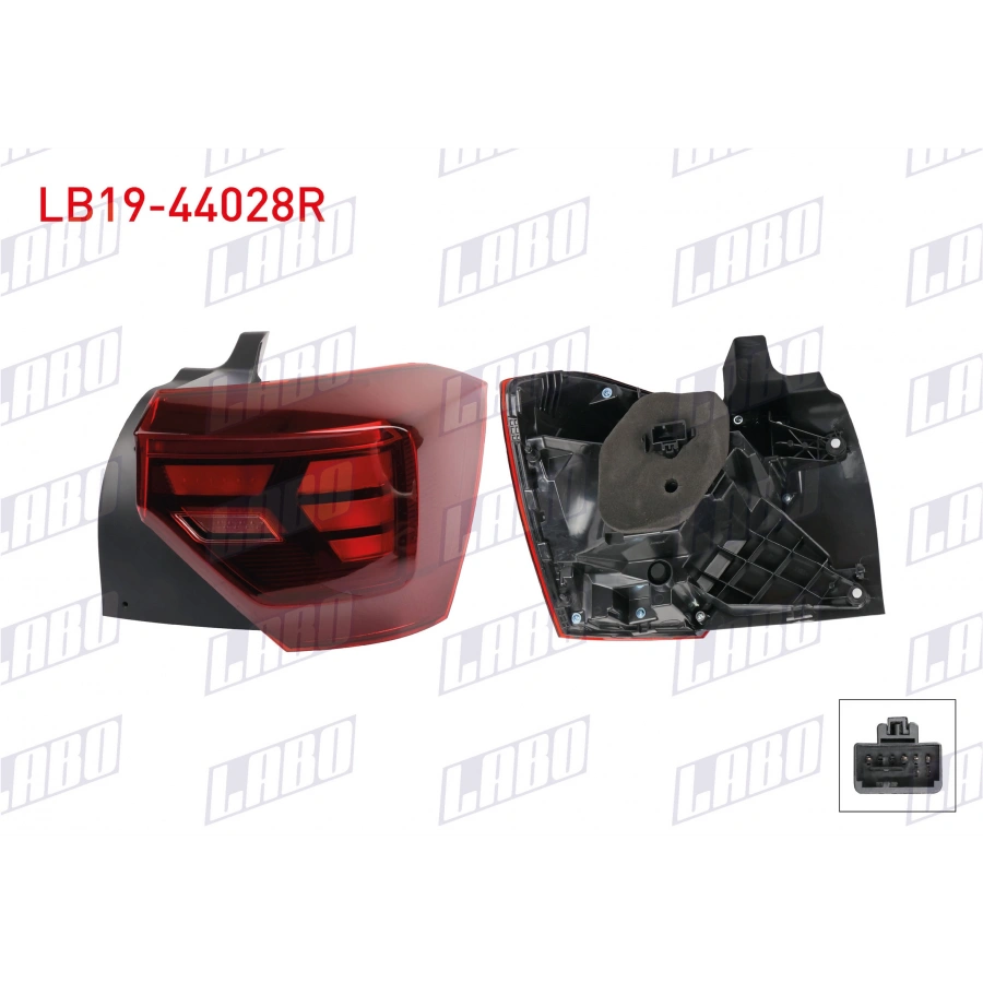 STOP DIS SAG LEDLI VOLKSWAGEN POLO VI (AW1, BZ1, AE1) 2021-2024