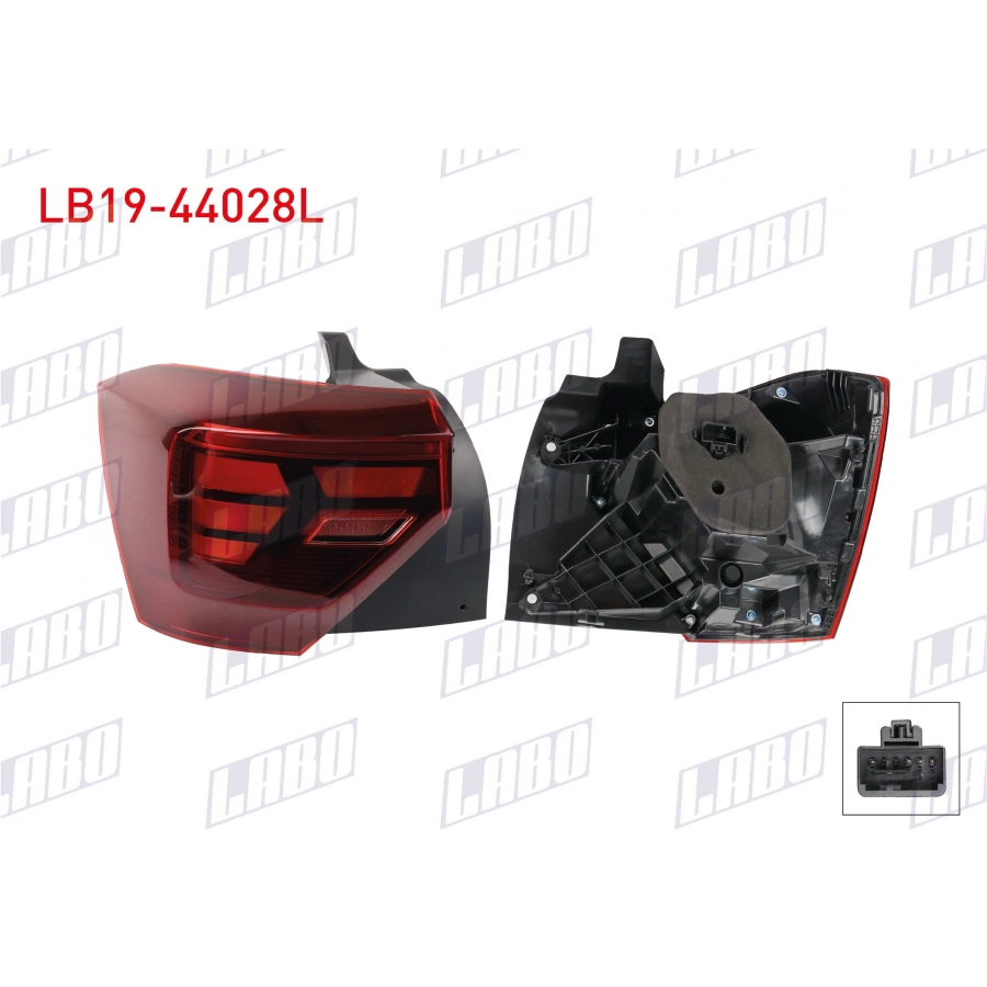 STOP DIS SOL LEDLI VOLKSWAGEN POLO VI (AW1, BZ1, AE1) 2021-2024