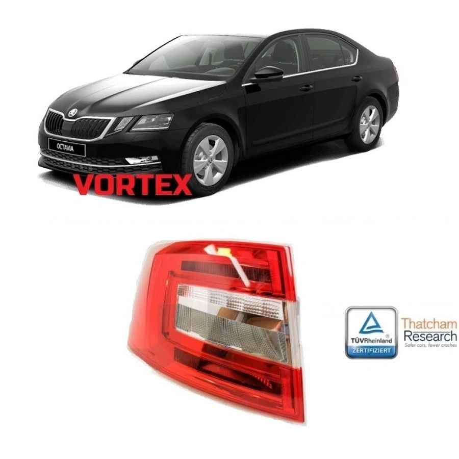 STOP LAMBASI SOL (LEDLİ BAZ MODEL) OCTAVİA 2017-