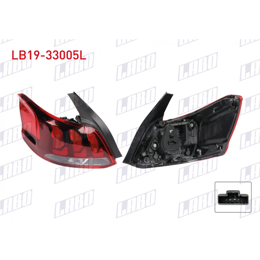 STOP LAMBASI SOL MAKYAJLI KASA 301 YENI MODEL B.M 17-