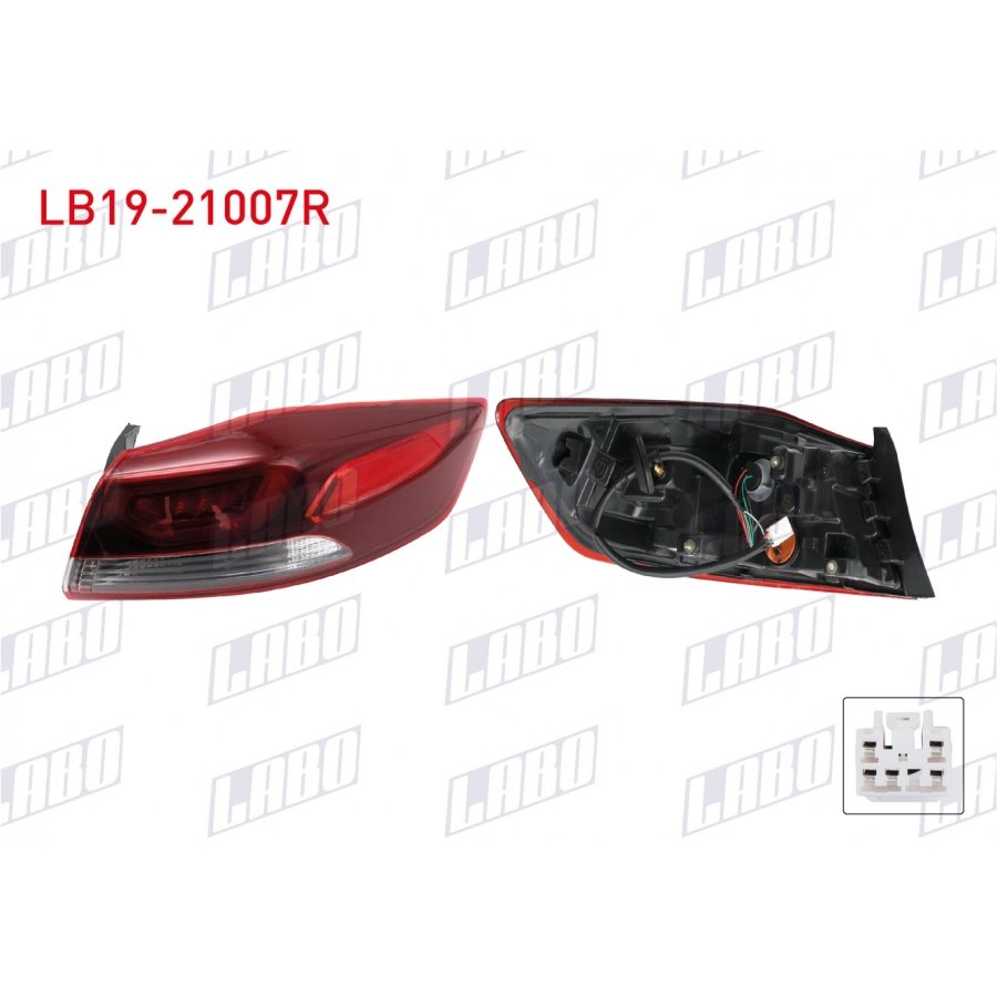 STOP ELANTRA 16-18 DIŞ RH (LEDLİ)