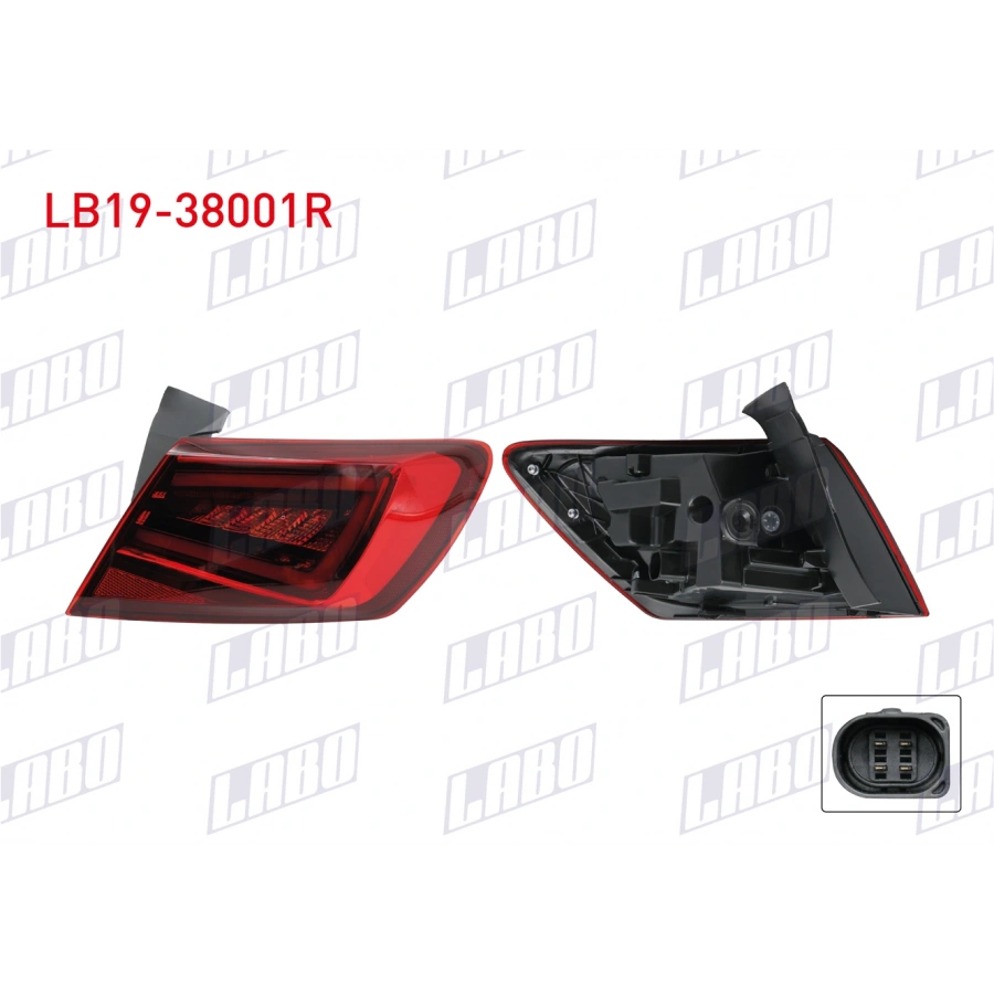 STOP SAG DIS LEDLI SEAT LEON 2013-2016