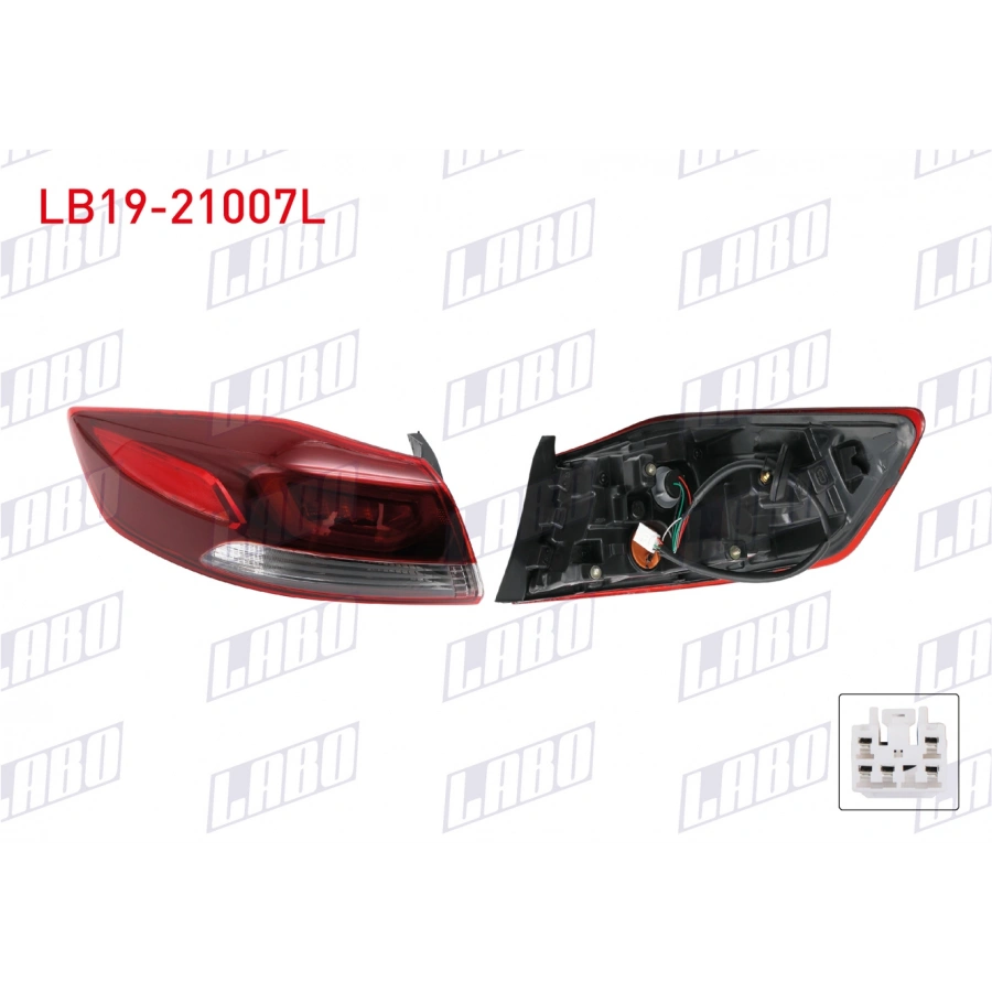 STOP SOL DIS LEDLI HYUNDAI ELANTRA 16-18