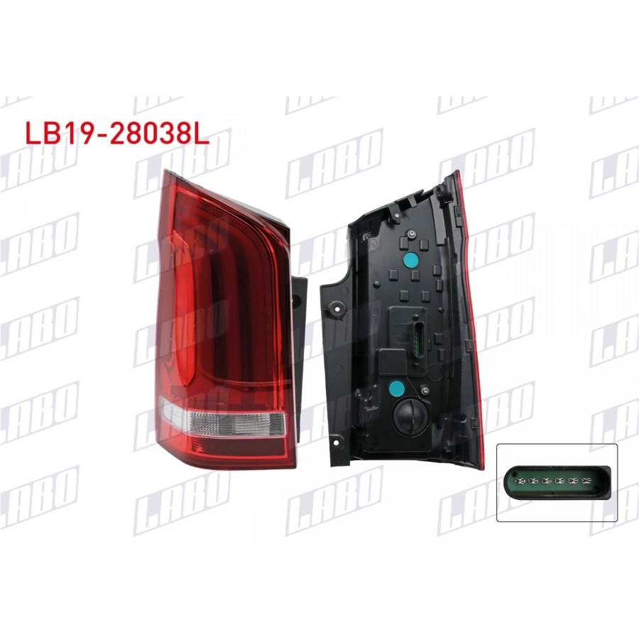 STOP SOL LEDLI MERCEDES VITO (W447) 2016-