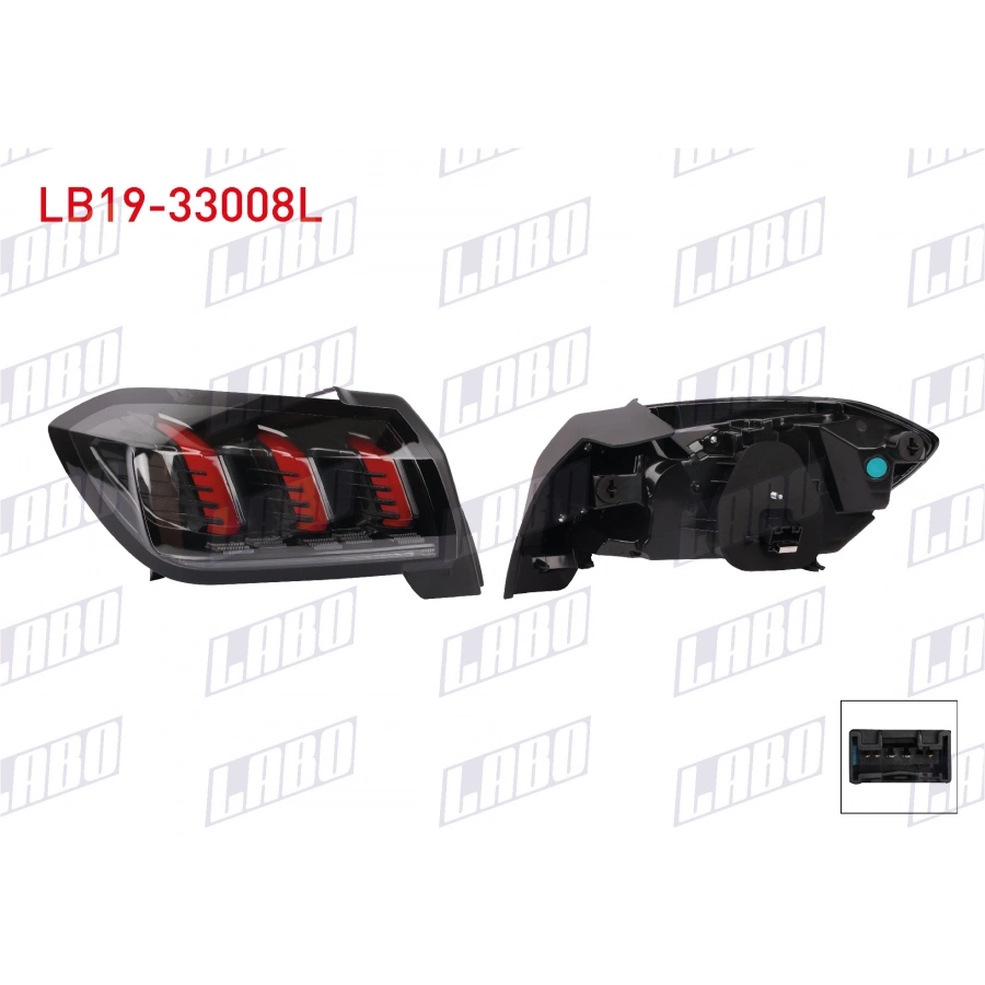 STOP SOL LEDLI PEUGEOT 208 GT LINE, ALLURE 2019- (A1)