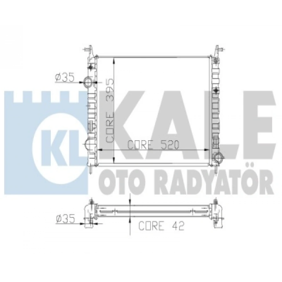 SU RADYATÖRÜ 1 SIRA ALB SI ALBEA/STRADA 1,3 03-