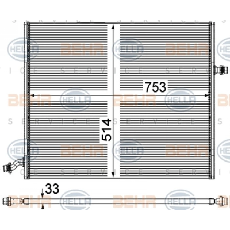 SU RADYATÖRÜ 213-X253 GLC 654 2015-