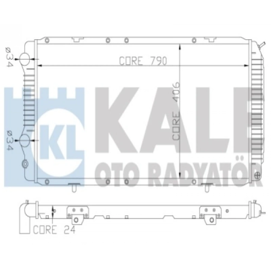 SU RADYATÖRÜ BOXER / JUMPER / DUCATO 2.0 HDI-2.5D-2.5TD-2.8-2.8TD (94-06) (MT) BM 94-06