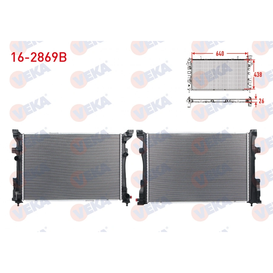 SU RADYATORU BRAZING (5mm fin) MERCEDES A SERISI (W176) 180-180 CDI A-T 200 2012/ B SERISI (W246) 160-180-180 CDI A-T 2011-/ CLA COUPE (C117) 200 A-T 2013-/GLA (X156) GLA 180 CDI 200 A-T 2013-