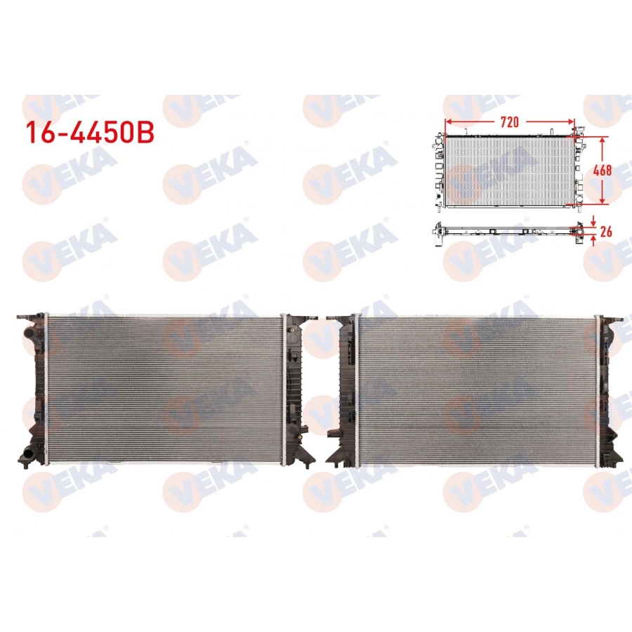 SU RADYATORU BRAZING AUDI A4 (8K2,B8) 2.0 TDI M-T 2007-2015