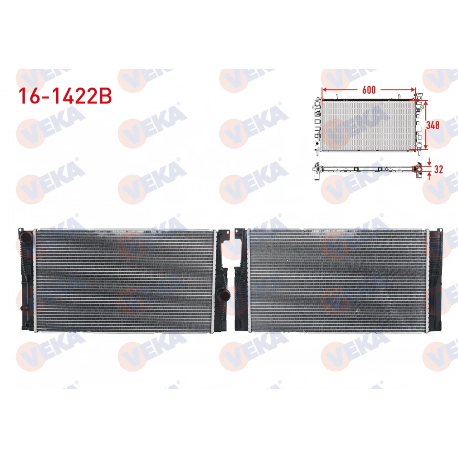 SU RADYATORU BRAZING BMW 5 SERISI (F10) 520i - 528i A-T 2010-