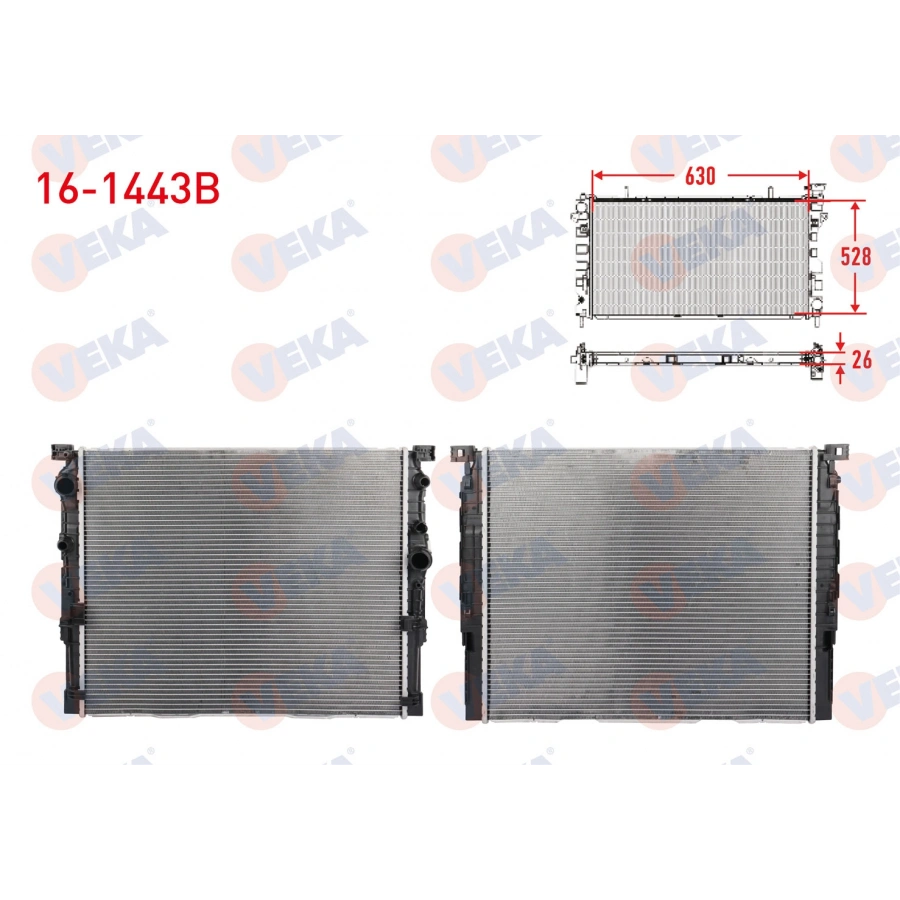 SU RADYATORU BRAZING BMW 5 SERISI (G30, F90) 530i 2018-2022