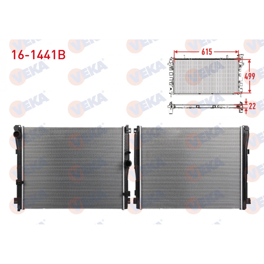 SU RADYATORU BRAZING BMW (G20, G21, G22, G23, G28, G29) / B46, B48
