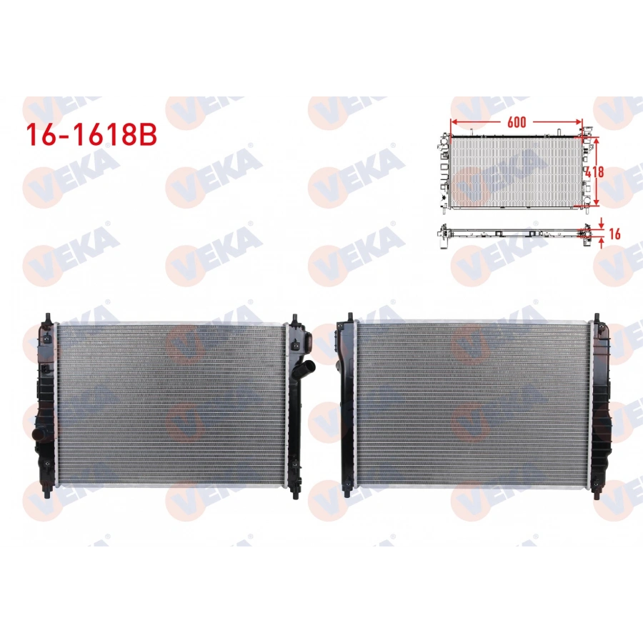 SU RADYATORU BRAZING CHEVROLET AVEO (T250) 1.2i - 1.2 16v M-T 2006-2011