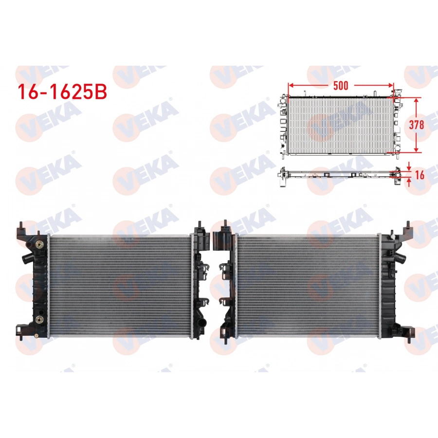 SU RADYATORU BRAZING CHEVROLET AVEO (T300) 1.4 A-T 2011-