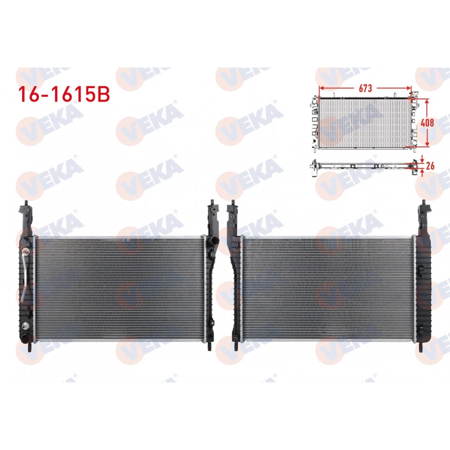 SU RADYATORU BRAZING CHEVROLET CAPTIVA (C100) 2.0 D A-T AC+/- 2006-2012