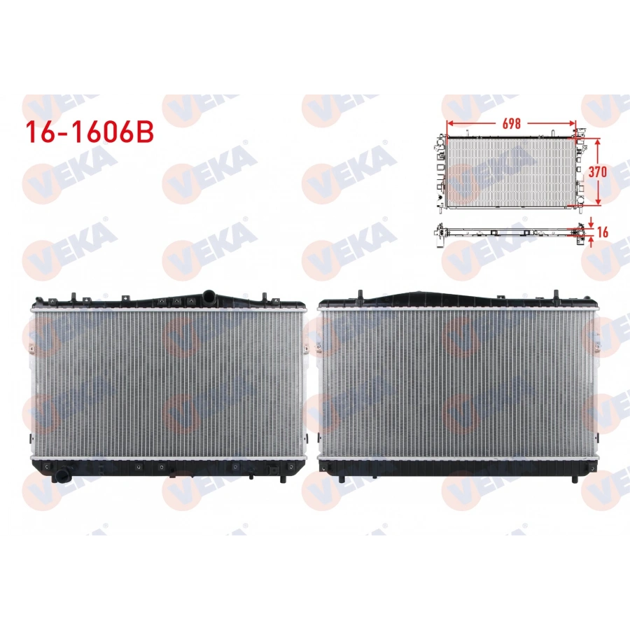 SU RADYATORU BRAZING CHEVROLET LACETTI (J200) 1.4i 16v M-T 2006-2012