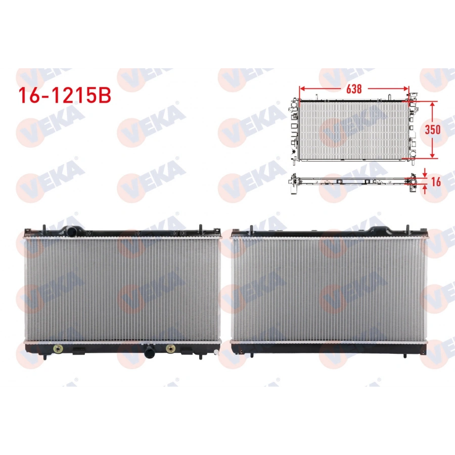 SU RADYATORU BRAZING CHRYSLER NEON 2.0 16V 1999-2006 A-T