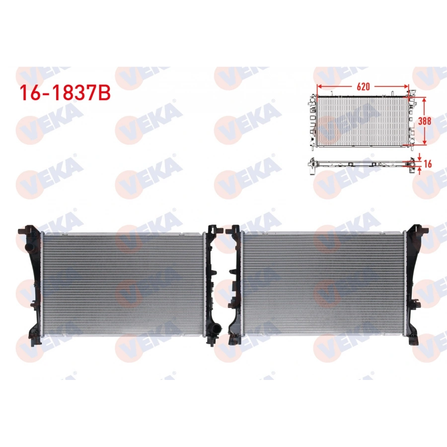SU RADYATORU BRAZING FIAT EGEA 1.3 MJT M-T AC+/- 2015-