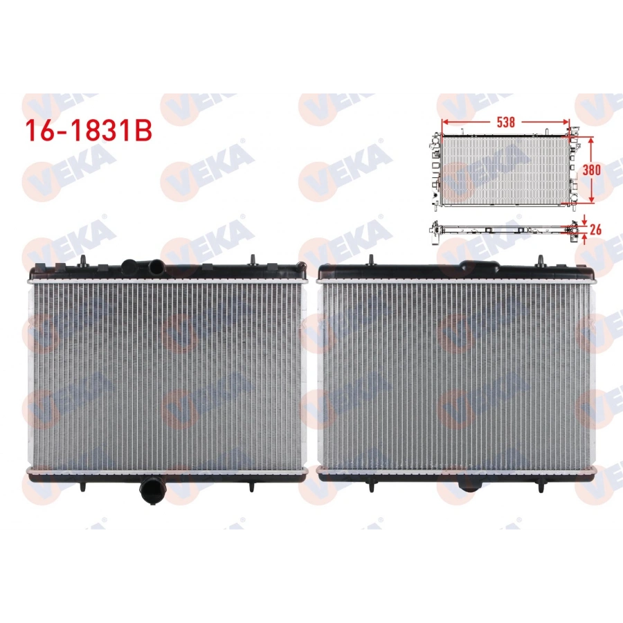 SU RADYATORU BRAZING FIAT SCUDO (270) 1.6 MJT M-T AC+/- 2007-