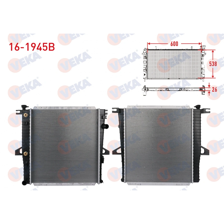 SU RADYATORU BRAZING FORD EXPLORER 4.0 1995-2001 A-T