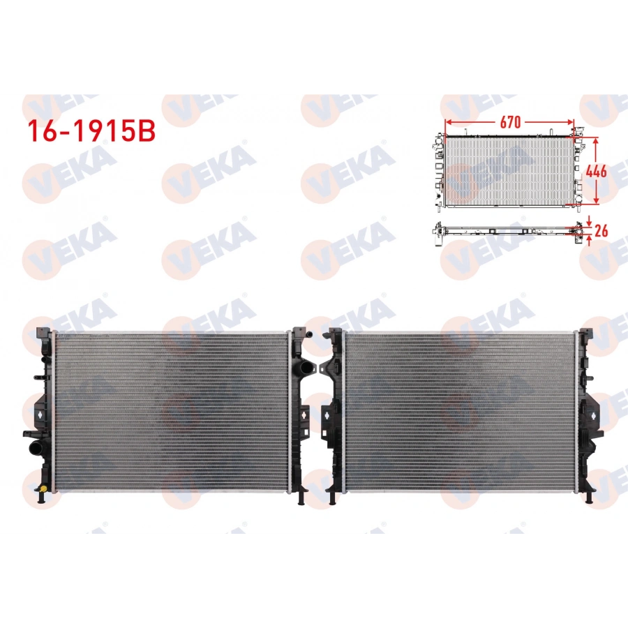 SU RADYATORU BRAZING FORD MONDEO IV 2.0 TDCI M-T 2007-