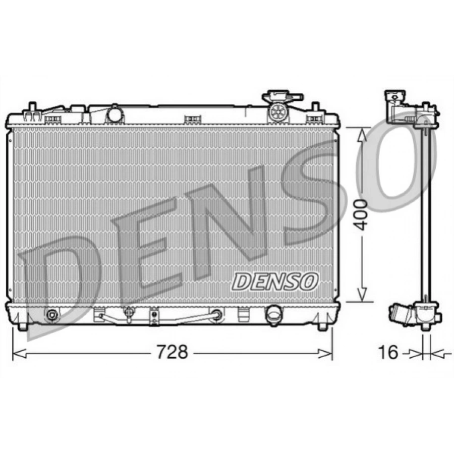 SU RADYATÖRÜ BRAZING GOLF7-PASSAT-TIGUAN-A3-LEON CZDE-CZEA-CHPA-CPTA-CRLB-CRMB 1,4 TSI-2,0 TDI 13-