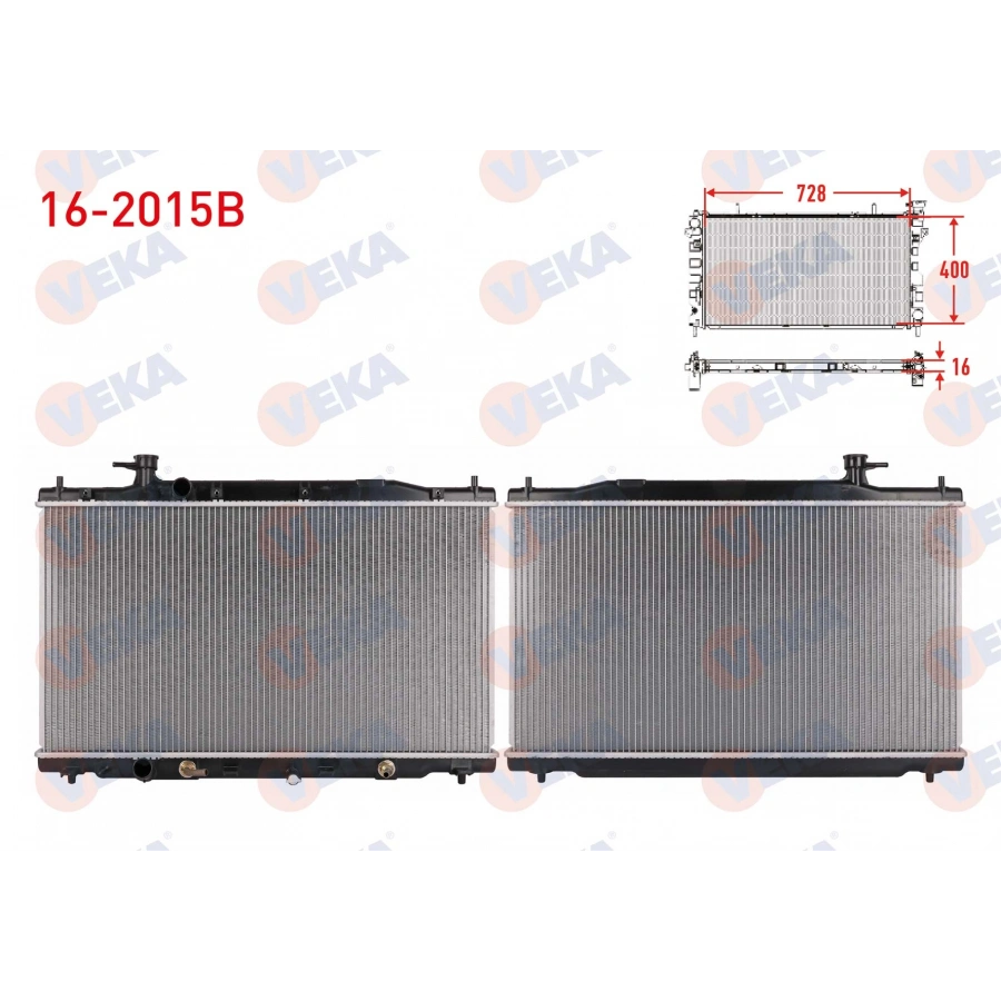 SU RADYATORU BRAZING HONDA CR-V III 2.0 I-VTEC A-T AC+/- 2006-2012