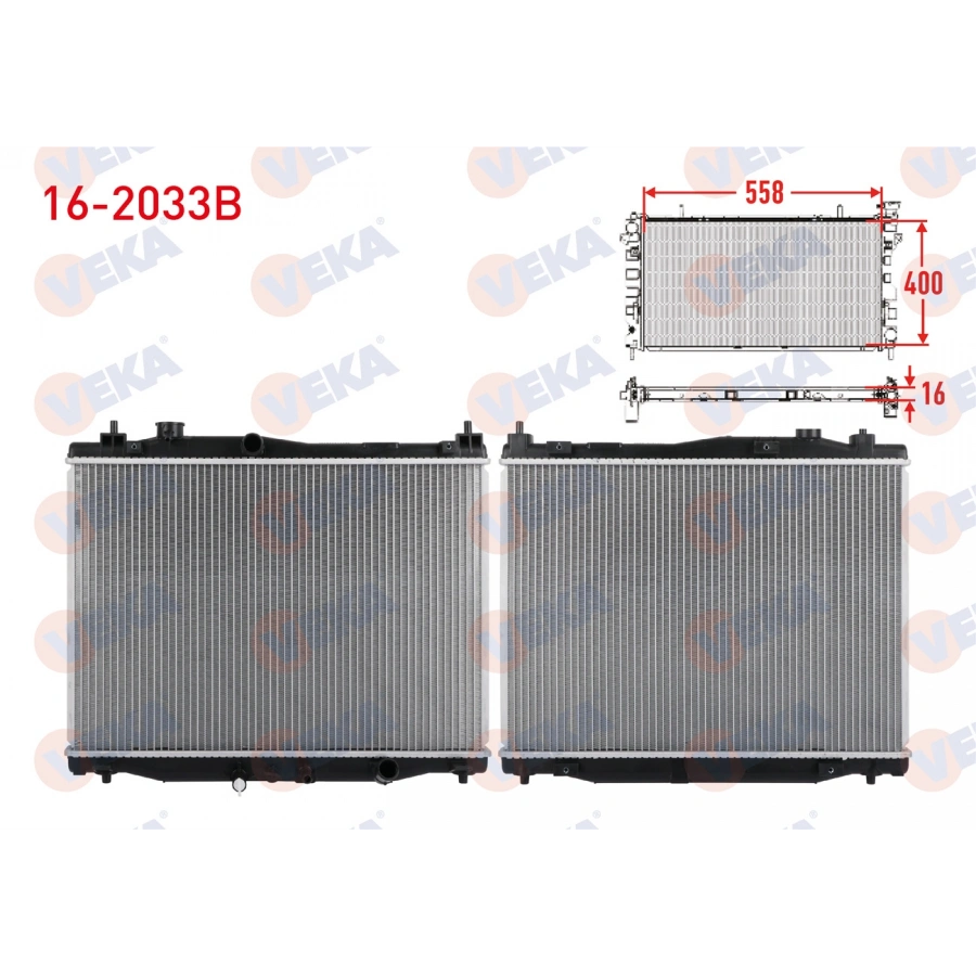 SU RADYATORU BRAZING HONDA JAZZ IV (GK_) 1.3 2015-