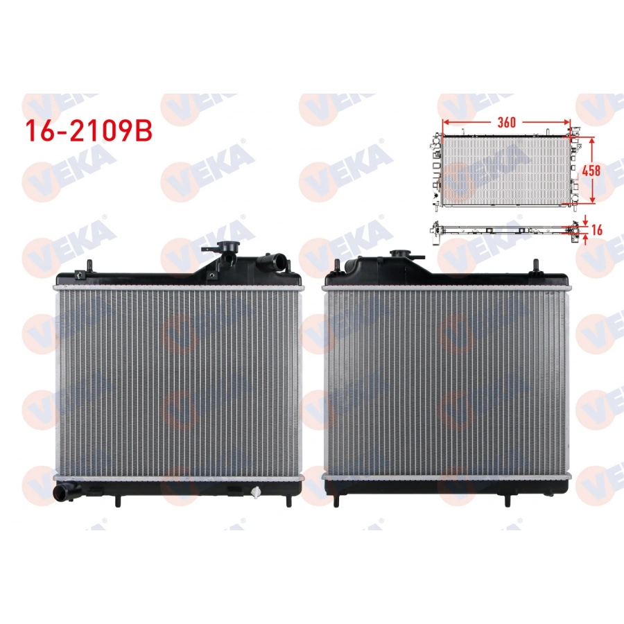 SU RADYATORU BRAZING HYUNDAI ACCENT ADMIRE 1.5 CRDI M-T 2003-2006