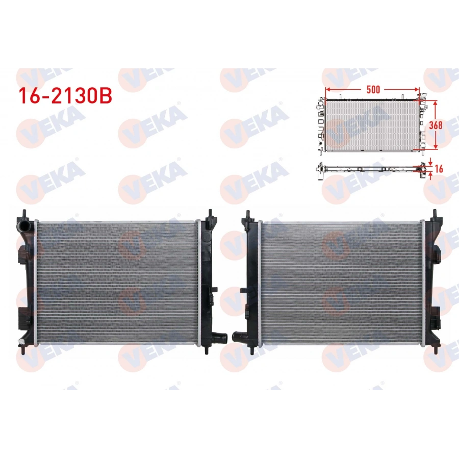 SU RADYATORU BRAZING HYUNDAI ACCENT BLUE 1.4 CVVT M-T 2012-